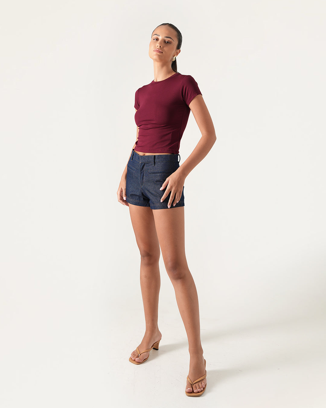 Camie Denim Shorts