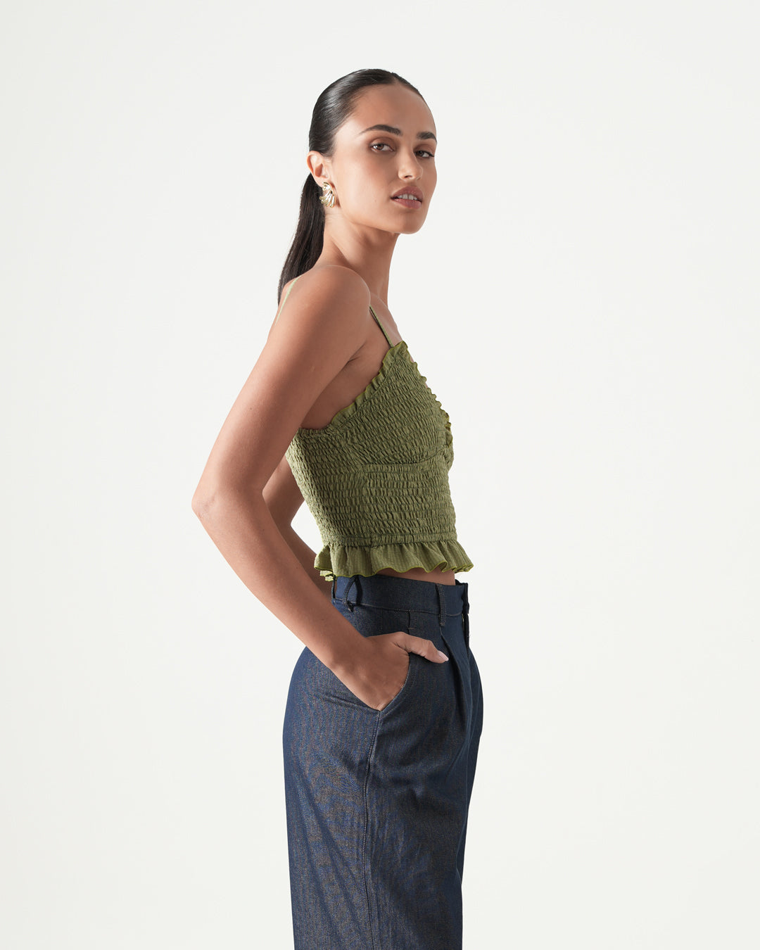 Aletta Ruched Top