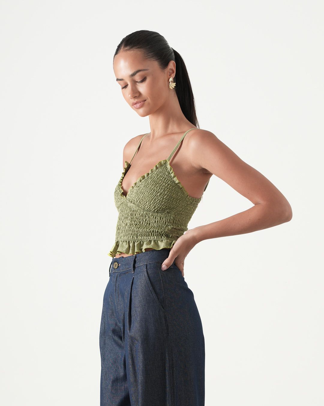 Aletta Ruched Top