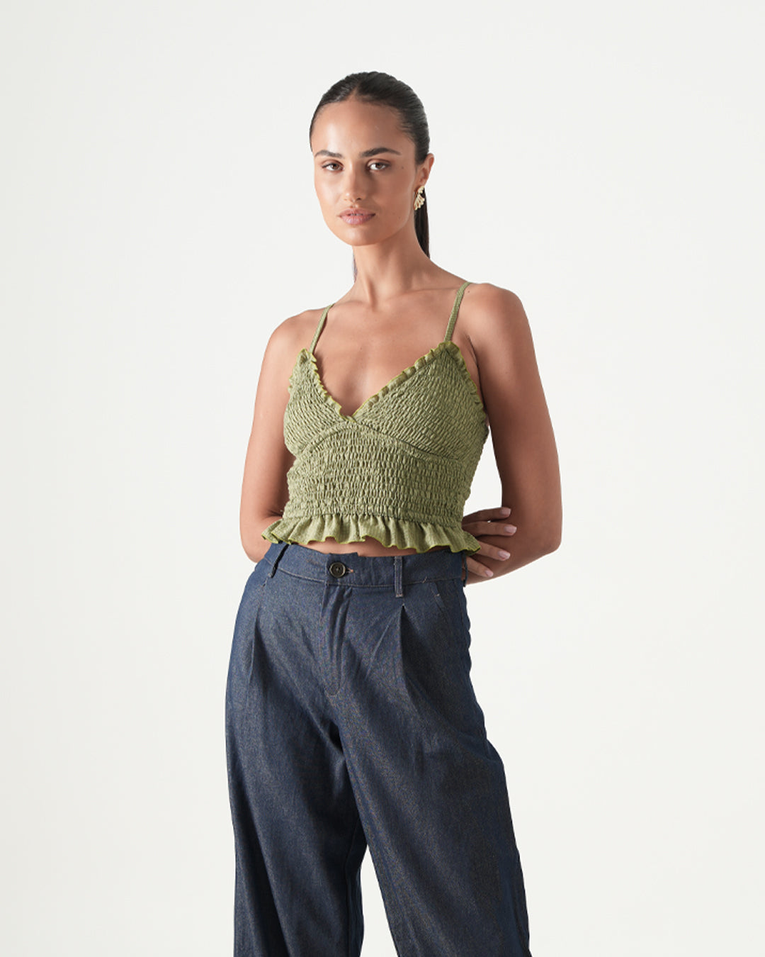 Aletta Ruched Top