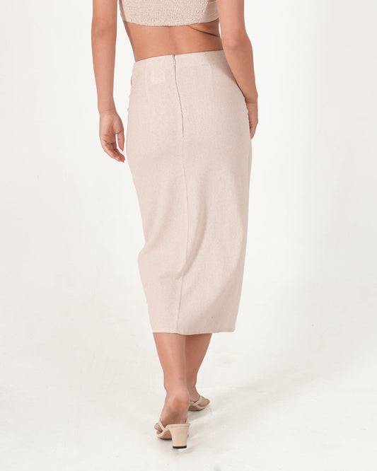 Meadow Wrap Midi Skirt