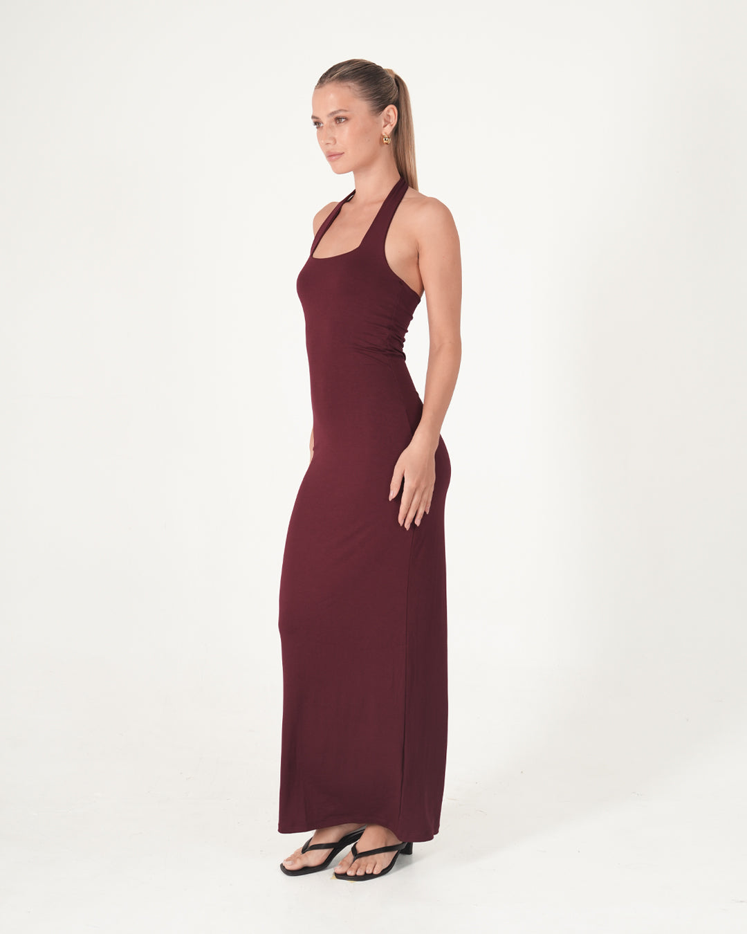 Summer Halter Maxi Dress