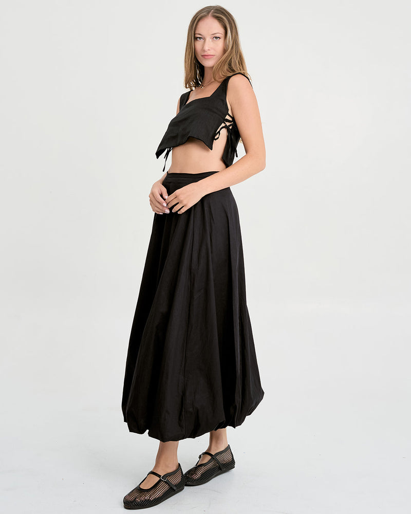 Estelle Bubble Midi Skirt