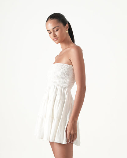 Atlas Ruched Mini Dress