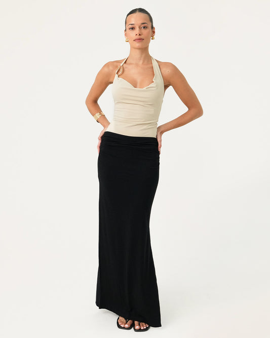 Blaine Jersey Maxi Skirt