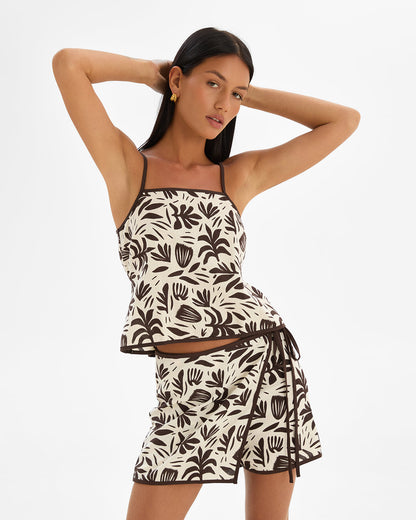 Tina Wrap Skort