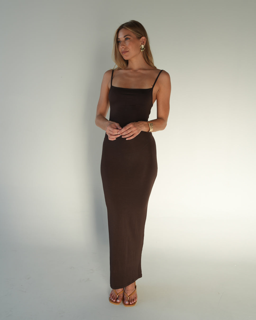 Cassie Jersey Maxi Dress