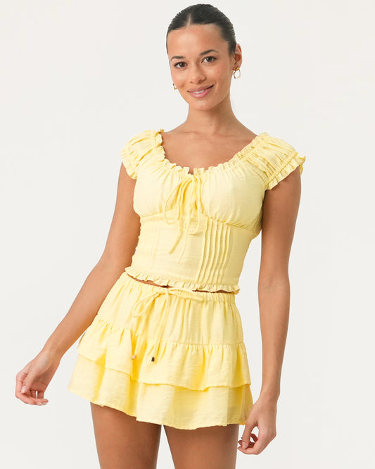 Catherine Pleated Top