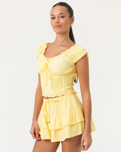 Catherine Pleated Top