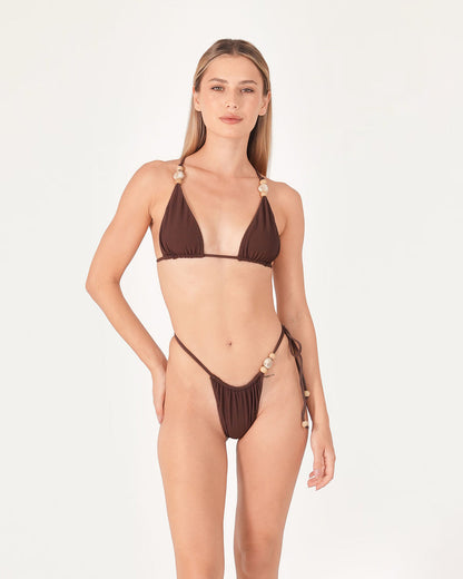 Daffodil Triangle Bikini Top