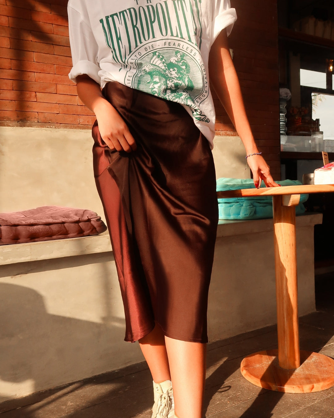 Dara Midi Skirt