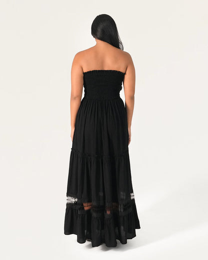 Gloria Ruched Maxi Dress