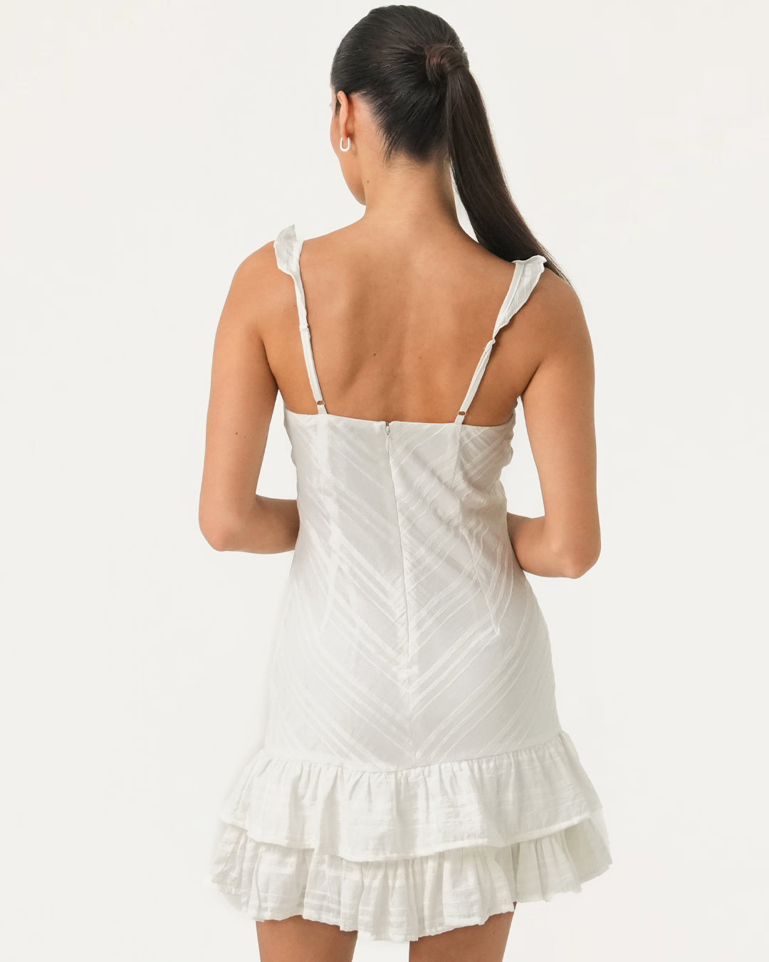 Ineka Frill Mini Dress