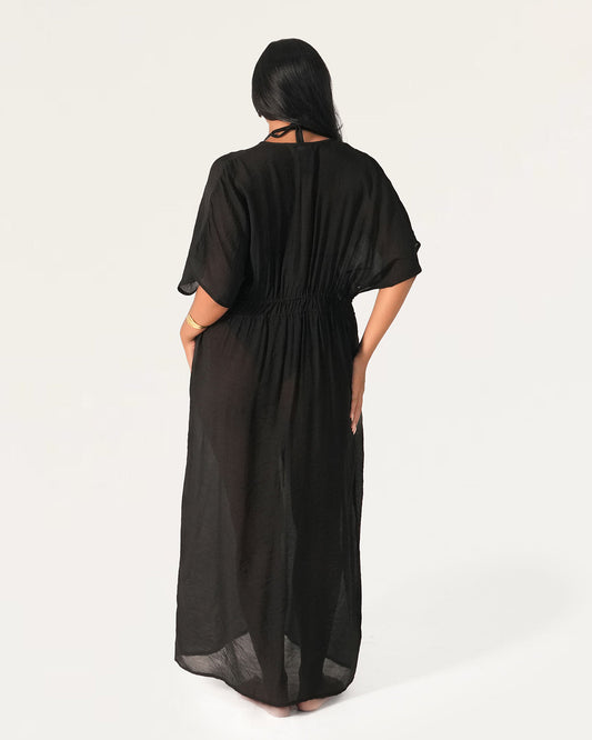Julie Tie Long Cape