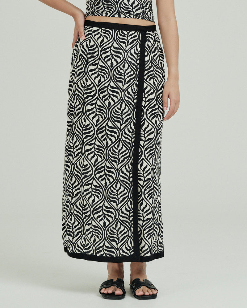 Juliet Wrap Midi Skirt