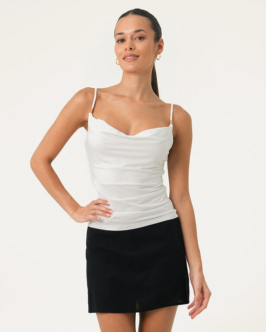 Kenya Cowl Jersey Top