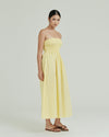 Oliver Strapless Midi Dress