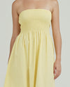 Oliver Strapless Midi Dress