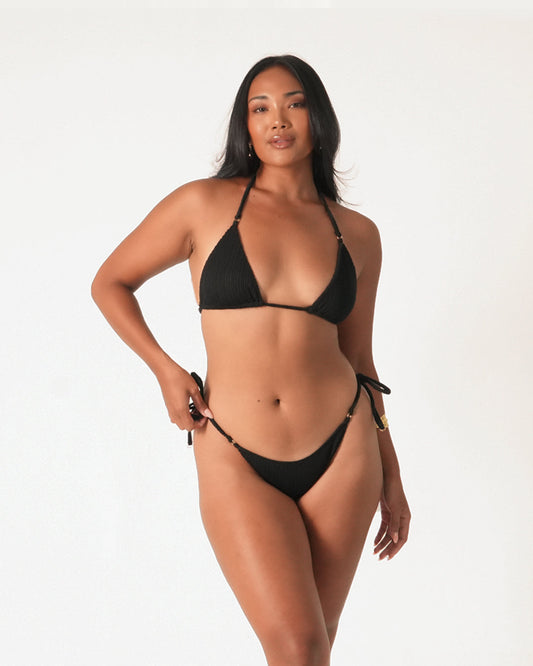 Poppy Triangle Bikini Top