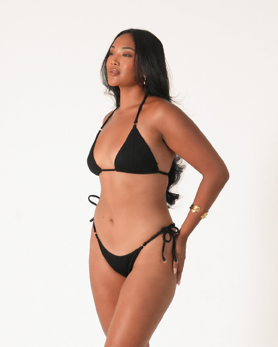 Poppy Triangle Bikini Top