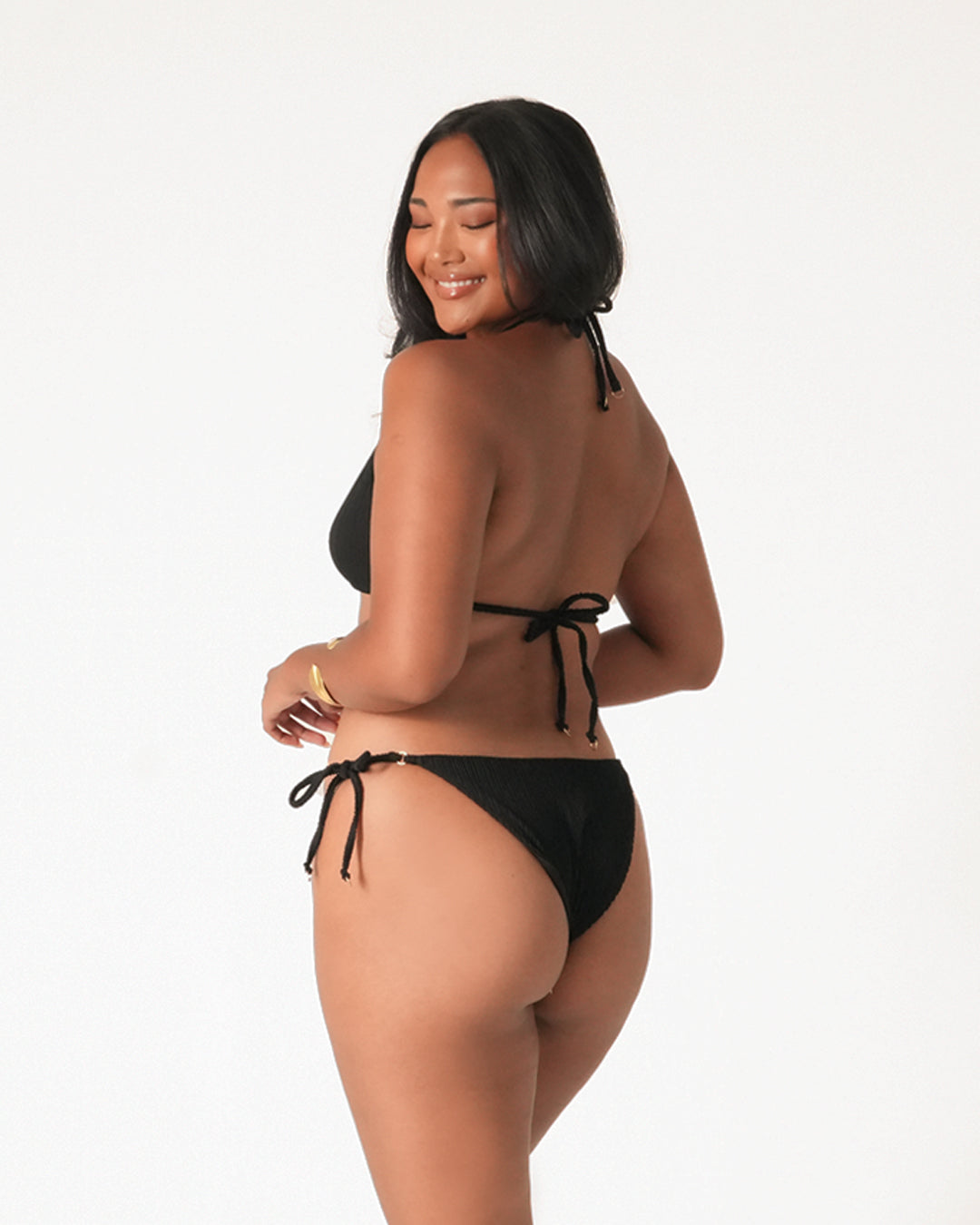 Poppy Triangle Bikini Top