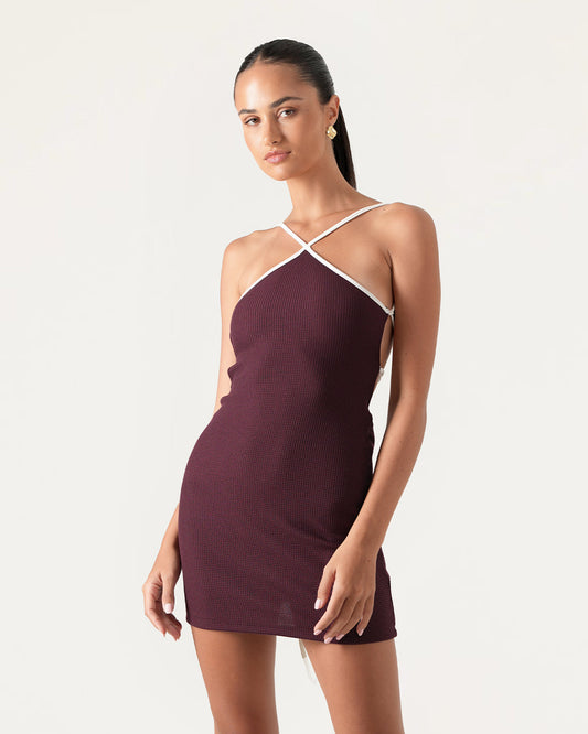 Renee Halter Mini Dress