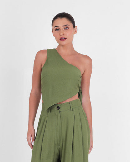 Tamazin One Shoulder Top