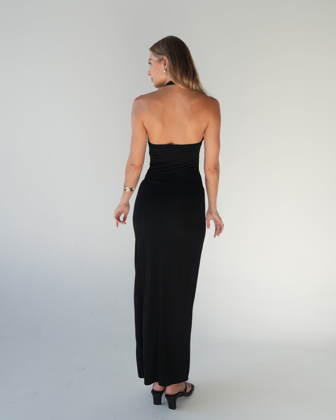 Summer Halter Maxi Dress