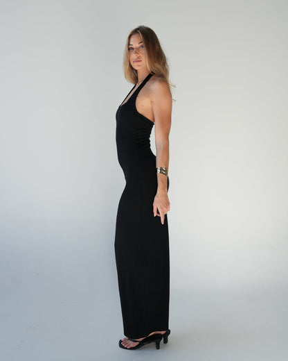 Summer Halter Maxi Dress