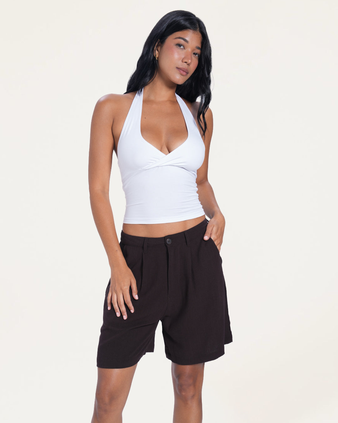 Violet Bermuda Short