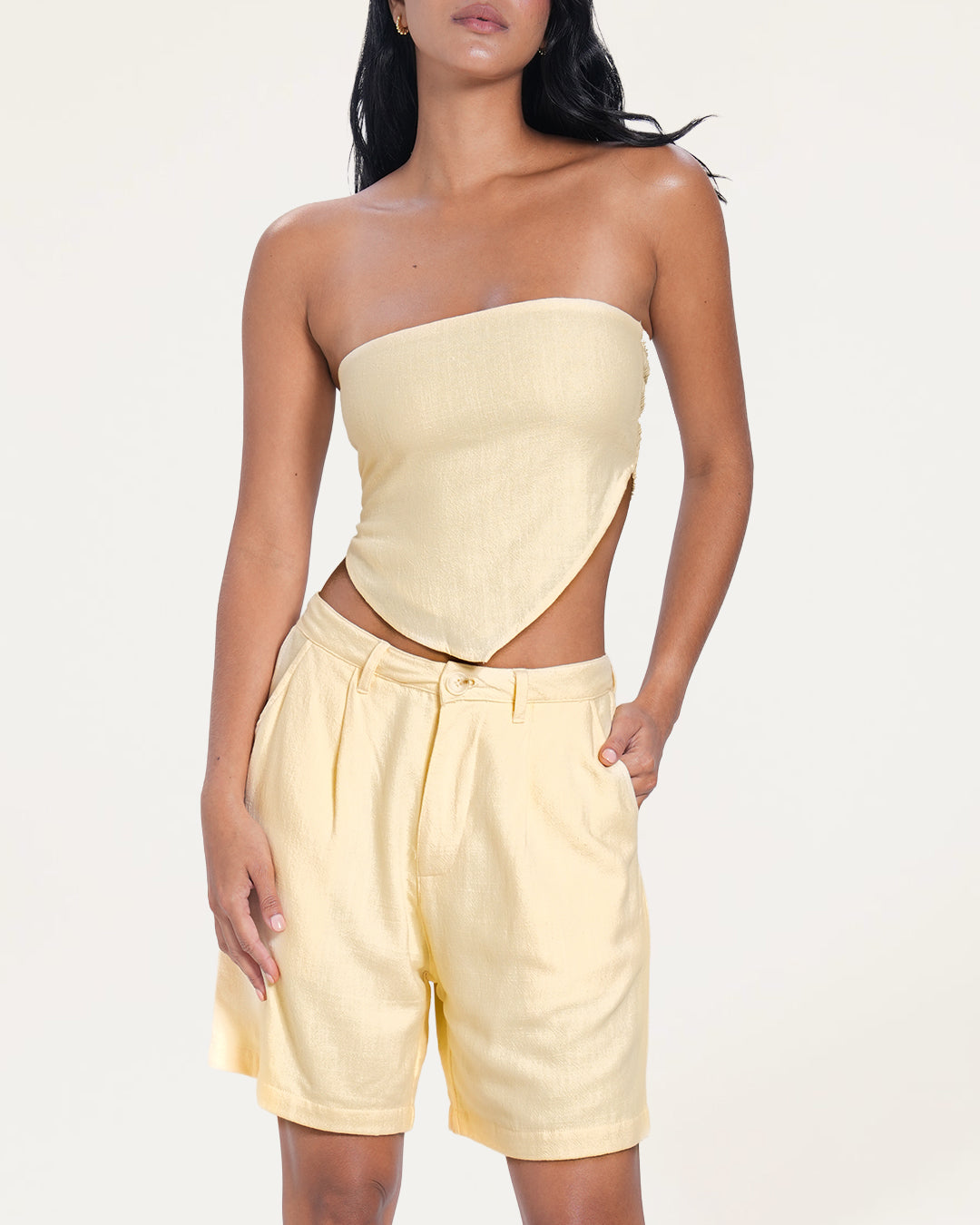 Violet Bermuda Short