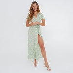 Mia Wrap Midi Dress
