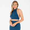 Saddie Halter Knit Top
