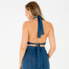 Saddie Halter Knit Top