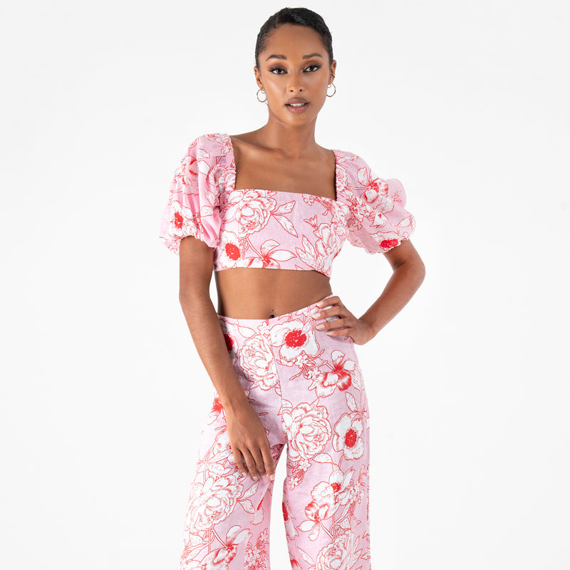 Pomelo Puff Sleeve Top