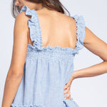 Camille Ruffle Mini Dress