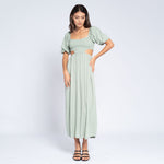 Hope Puff Sleeve Midi Dress
