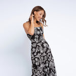 Chloe Tiered Midi Dress