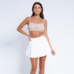 Taylor Pleats Mini Skirt