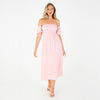 Katya Off the Shoulder Midi Dress